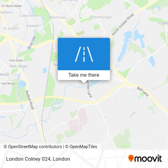 London Colney 024 map