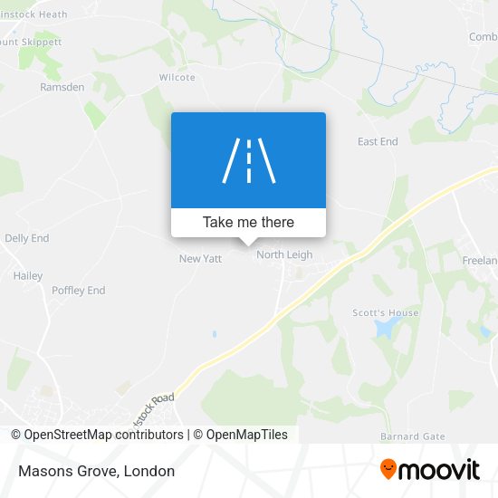 Masons Grove map