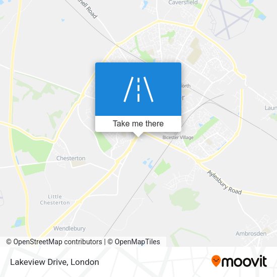Lakeview  Drive map