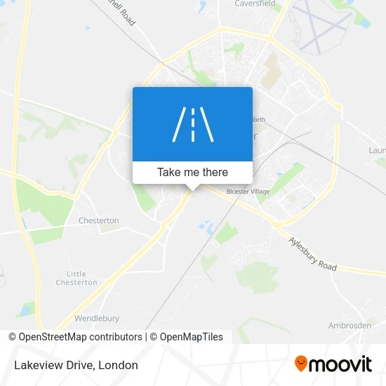 Lakeview  Drive map
