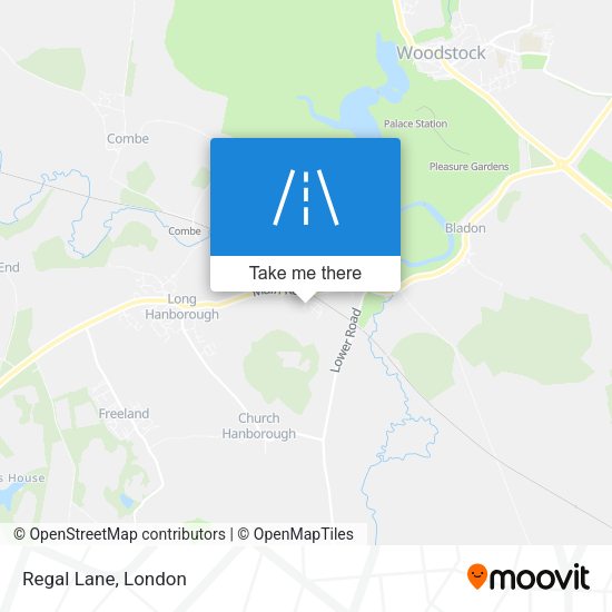 Regal Lane map