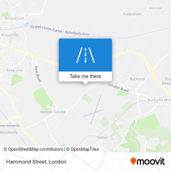 Hammond Street map