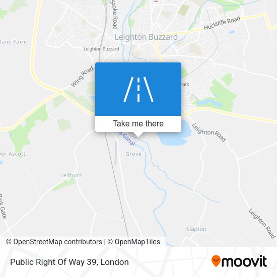 Public Right Of Way 39 map