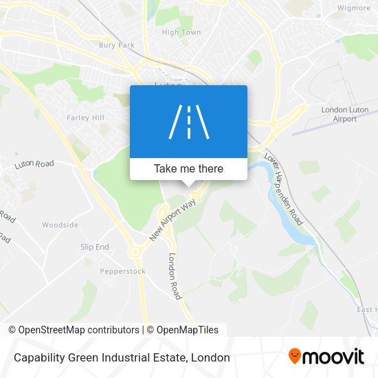 Capability Green Industrial Estate map