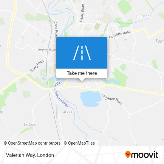 Valerian Way map