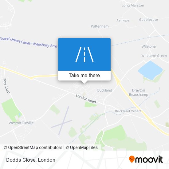 Dodds Close map