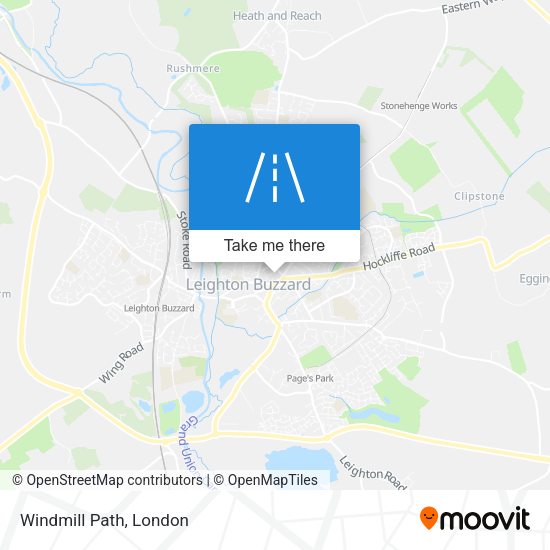 Windmill Path map
