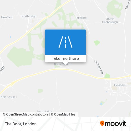The Boot map