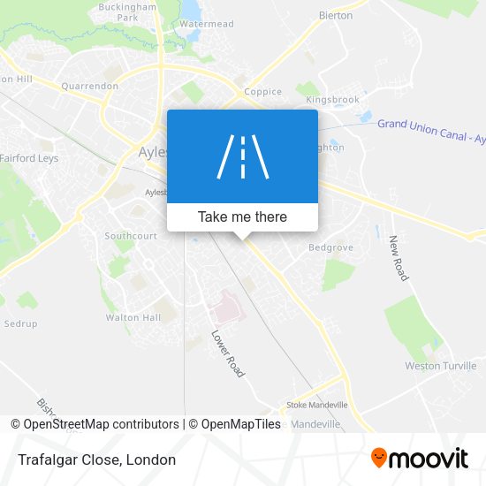 Trafalgar Close map