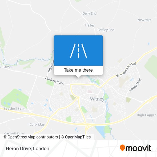 Heron Drive map
