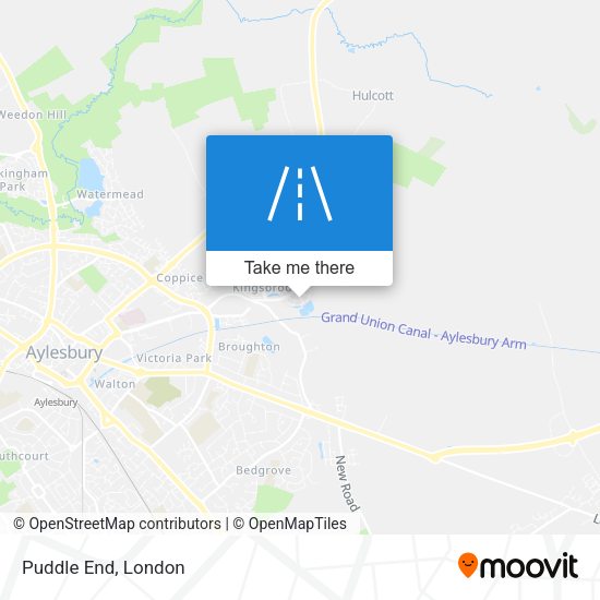 Puddle End map
