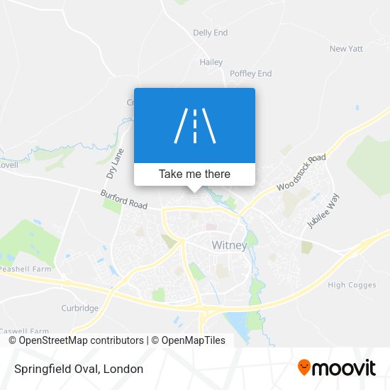 Springfield Oval map