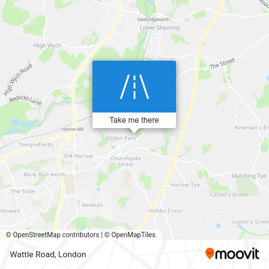 Wattle Road map