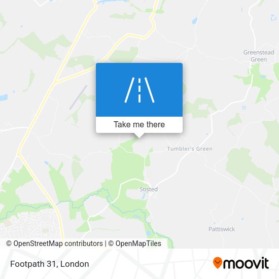 Footpath 31 map