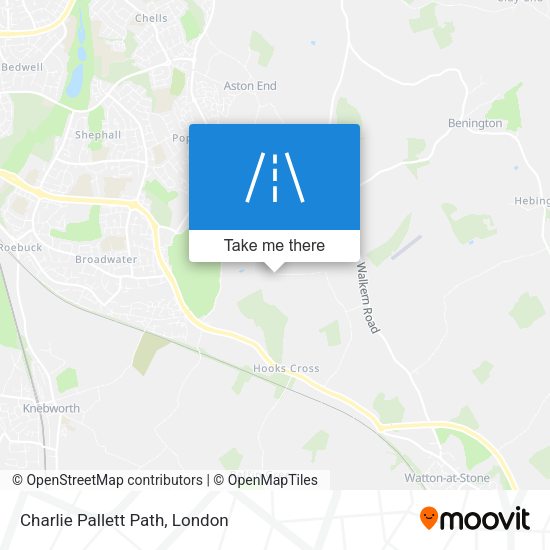 Charlie Pallett Path map