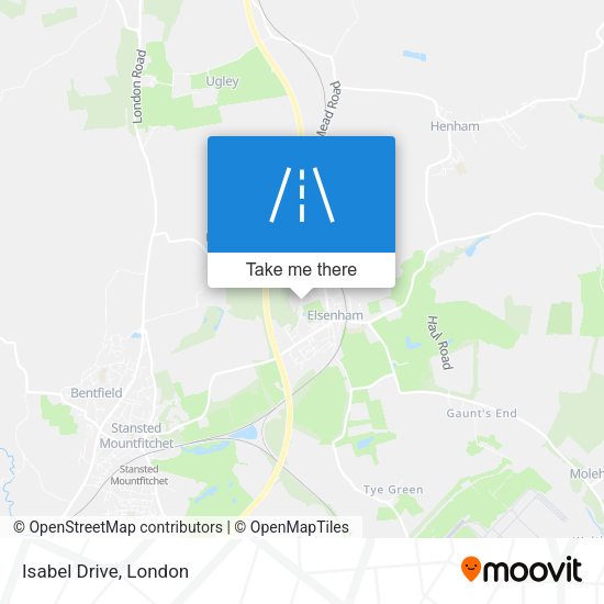 Isabel Drive map