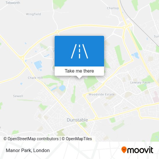 Manor Park map