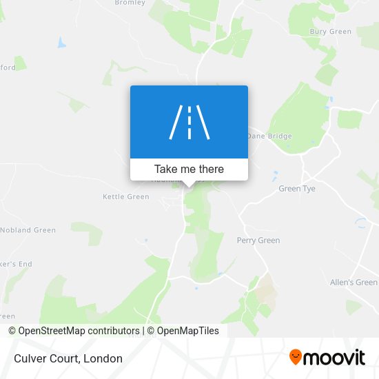 Culver Court map