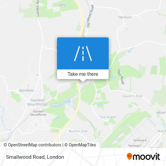 Smallwood Road map