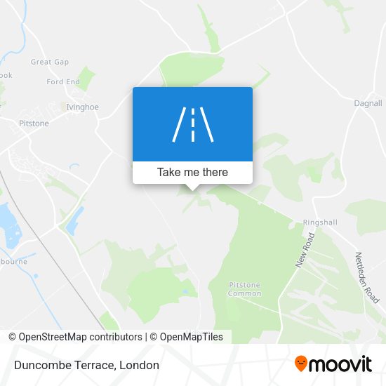 Duncombe Terrace map