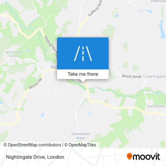 Nightingale Drive map