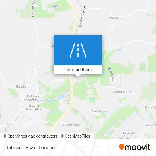 Johnson Road map