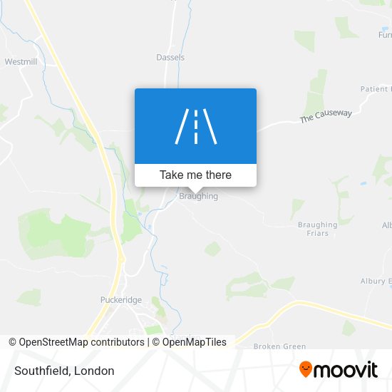Southfield map