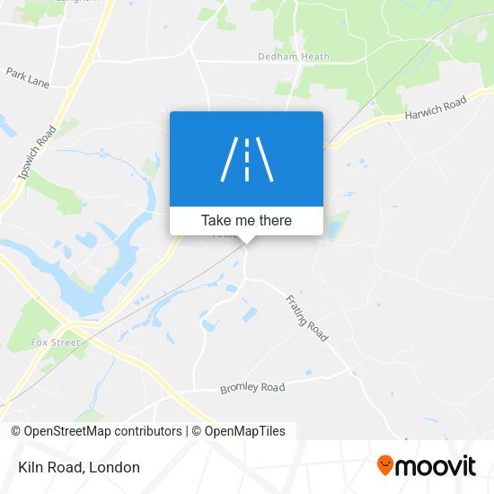 Kiln Road map