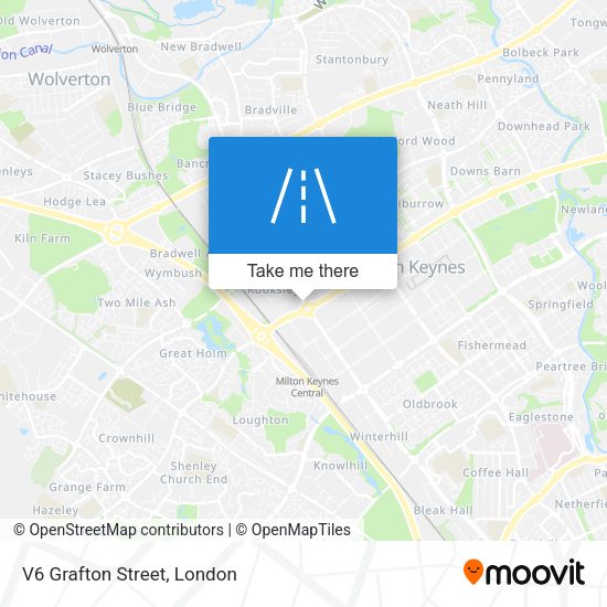 V6 Grafton Street map