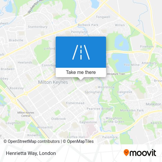Henrietta Way map