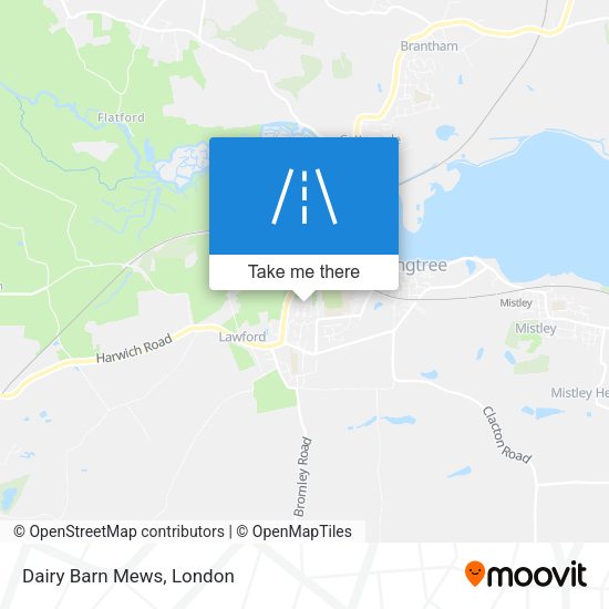 Dairy Barn Mews map