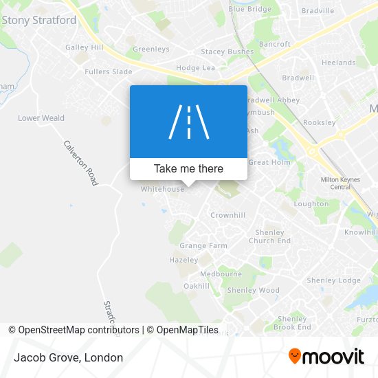 Jacob Grove map