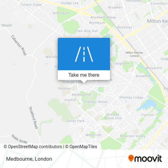 Medbourne map