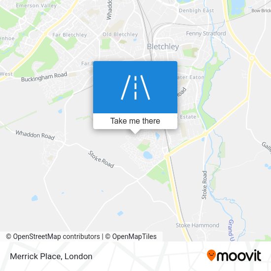 Merrick Place map