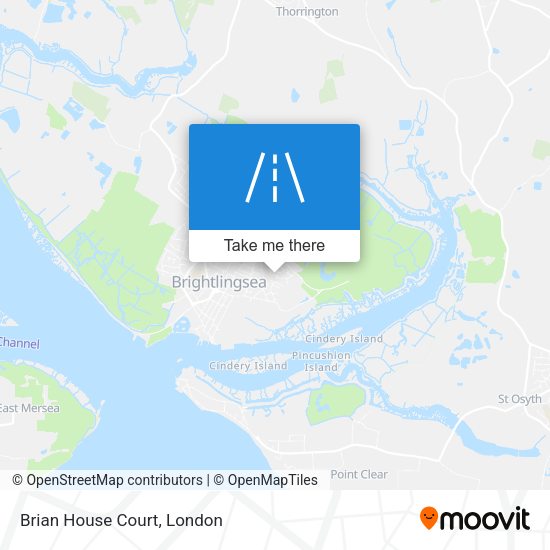 Brian House Court map
