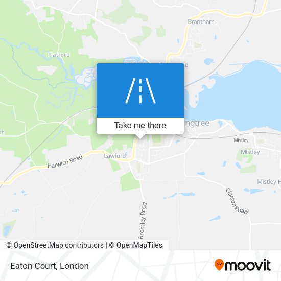 Eaton Court map