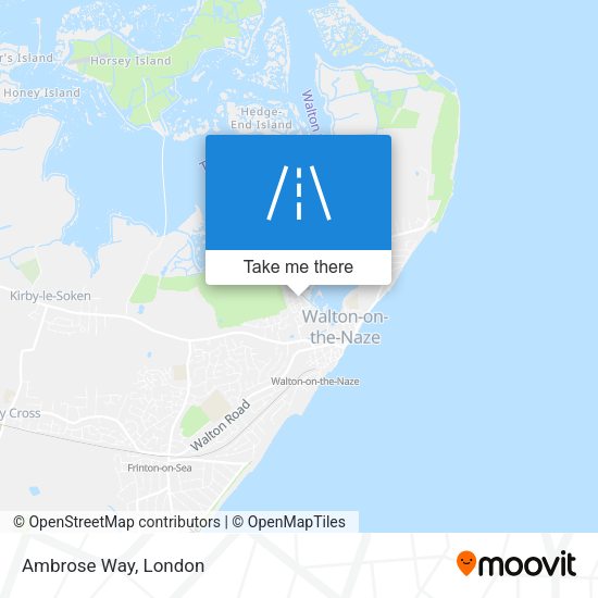Ambrose Way map
