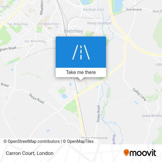 Carron Court map