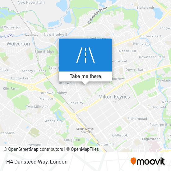 H4 Dansteed Way map