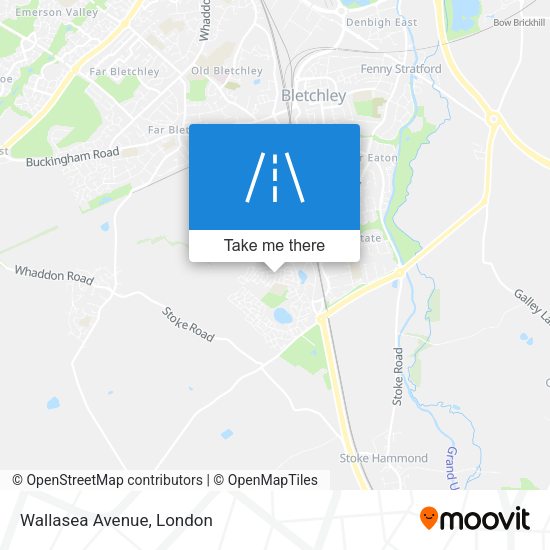 Wallasea Avenue map