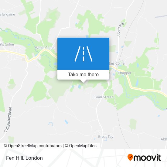 Fen Hill map