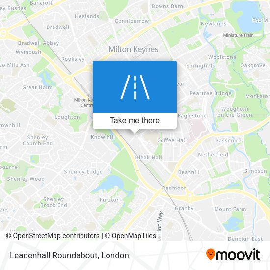 Leadenhall Roundabout map