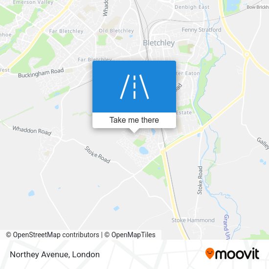 Northey Avenue map