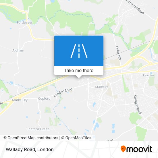 Wallaby Road map