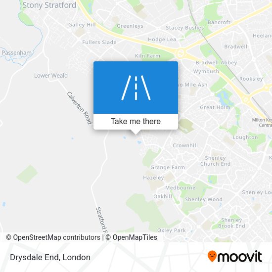 Drysdale End map