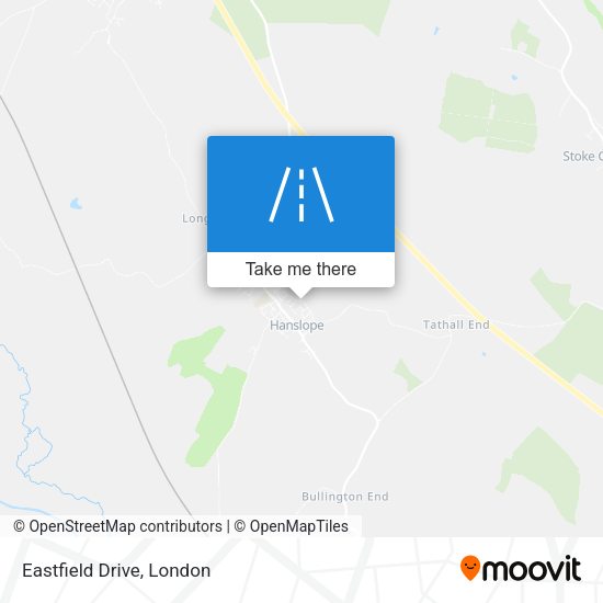 Eastfield Drive map