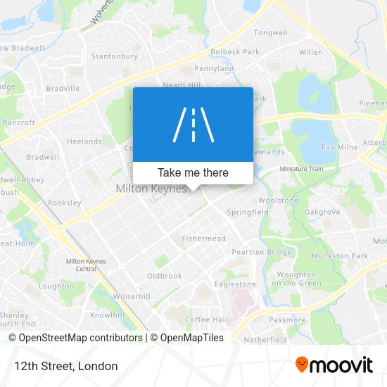 12th Street map