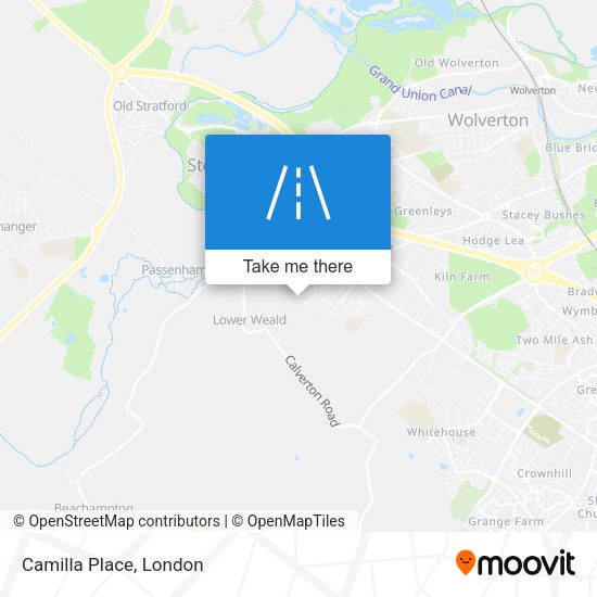 Camilla Place map