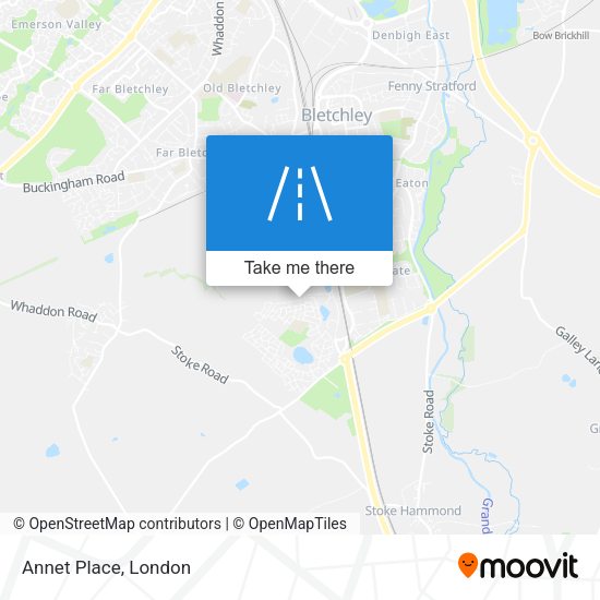 Annet Place map