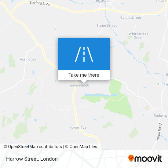 Harrow Street map